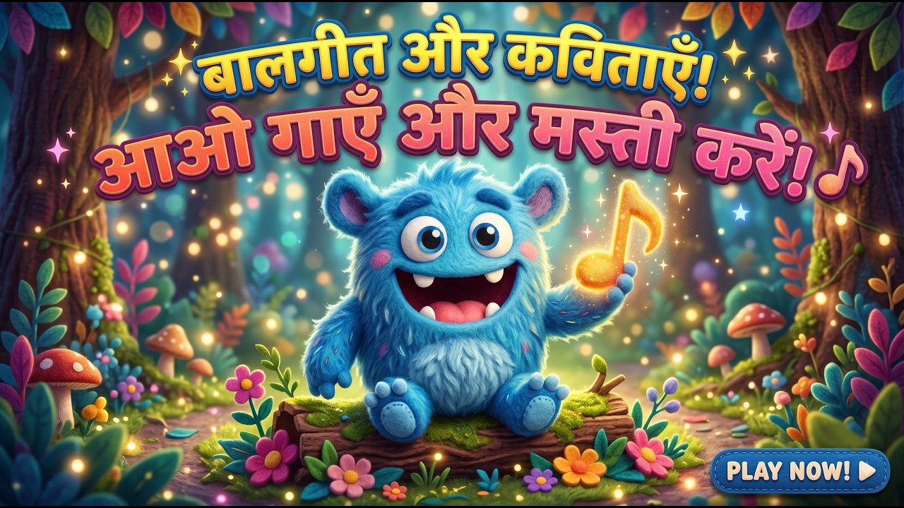 Non Stop Top 10 Hindi Rhymes Collection For Children | PramodTube