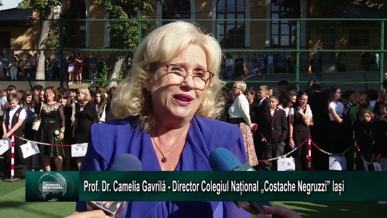 Colegiul Național „Costache Negruzzi” din Iași a marcat începerea noului an școlar