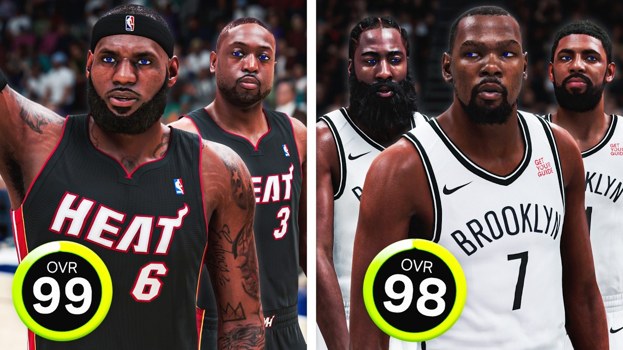 I Put 64 Prime Teams Into The NBA