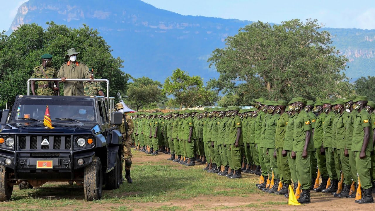 Commander in Chief Gen MUSEVENI passes out 4,212 Local Defense Officers at Olilim, Katakwi district.