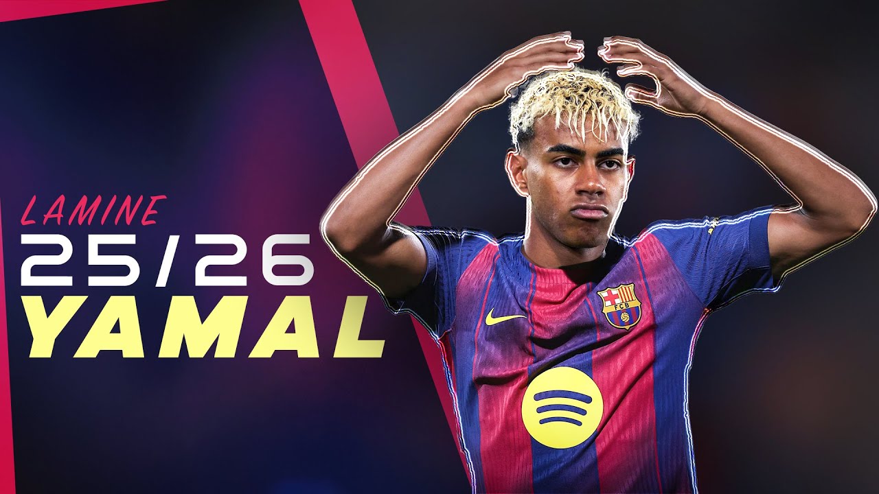 Ламин Ямал 2025-2026 🔥 Безумные финты, голы, передачи, дриблинг | HD