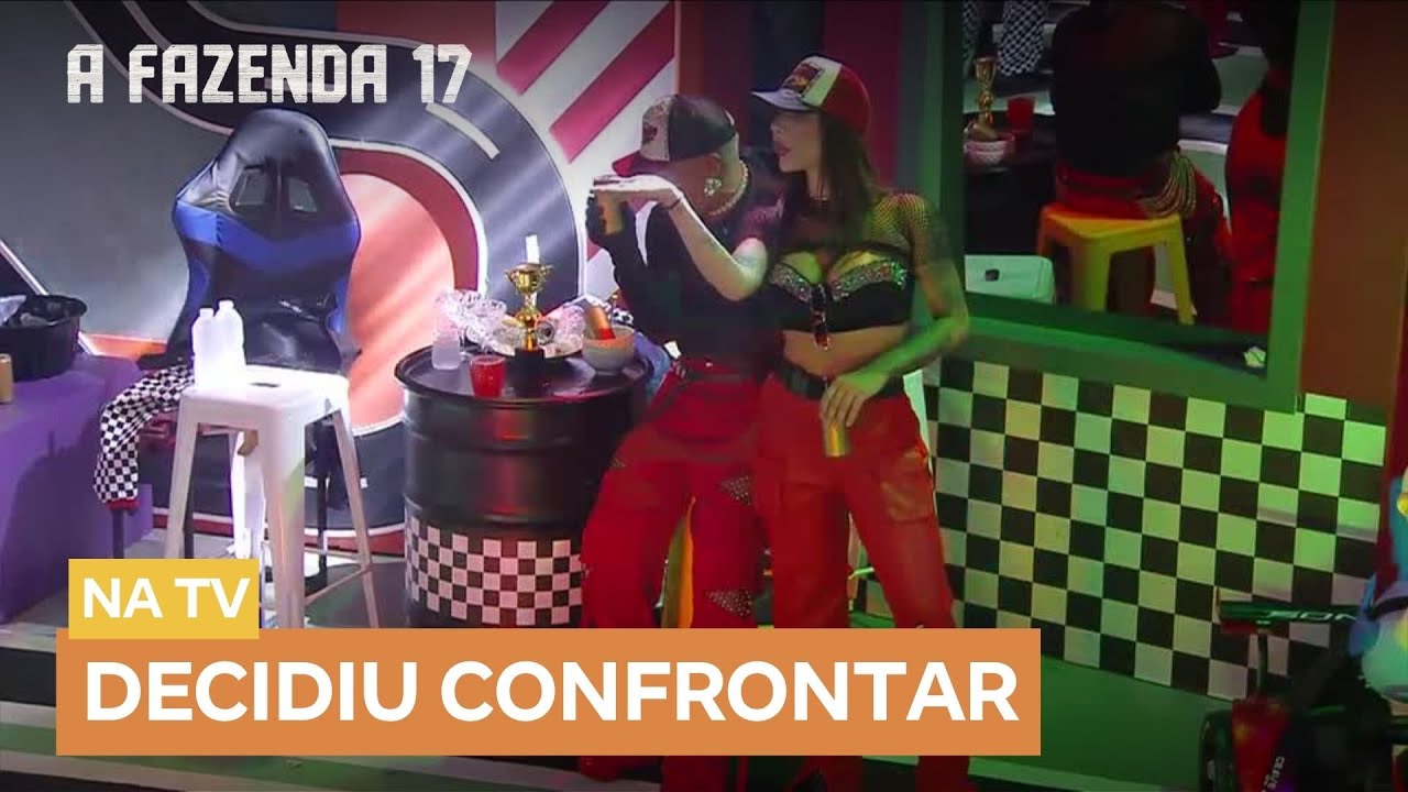 'Vaza', provoca Martina ao começar briga entre peoas na festa Corrida Maluca | A Fazenda 17