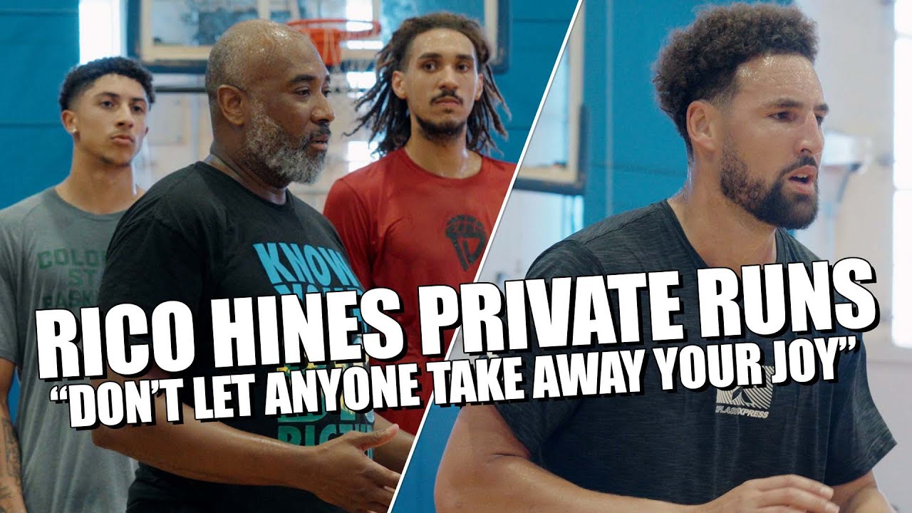 Rico Hines Private Runs featuring Klay Thompson, Kevin Porter Jr., Derrick Jones Jr., & MORE