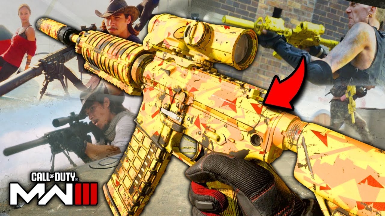 Ninja's MK18 Mod 0 from Chappie & Cougar's SR-25 from The Losers - Modern Warfare 3 MP Gameplay