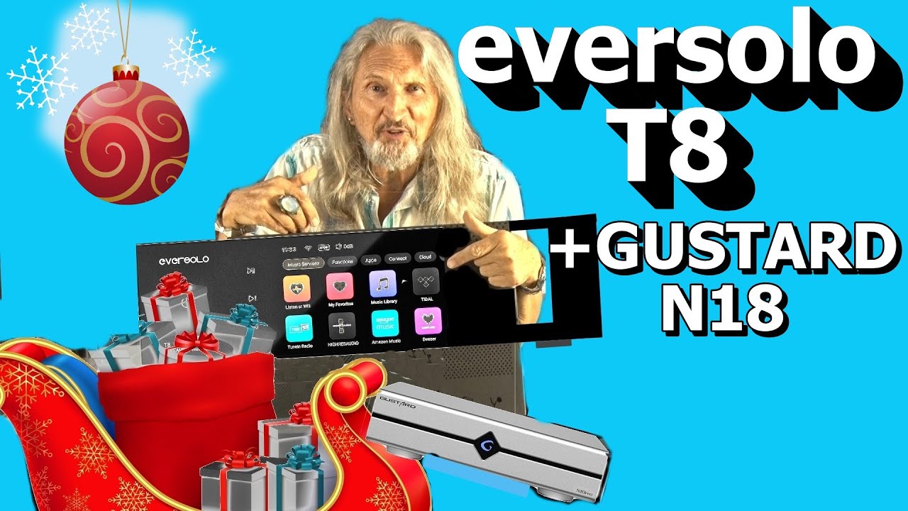 Eversolo T8 + Gustard N18 #streaming #eversolo #networkswitch