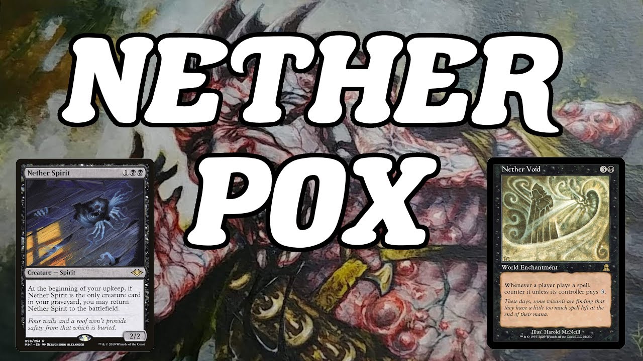 NETHER POX! Legacy mono Black Smallpox control MTG