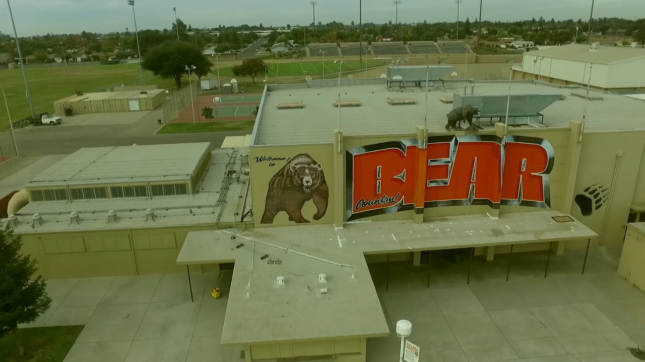 Selma CA High School Drone Flight