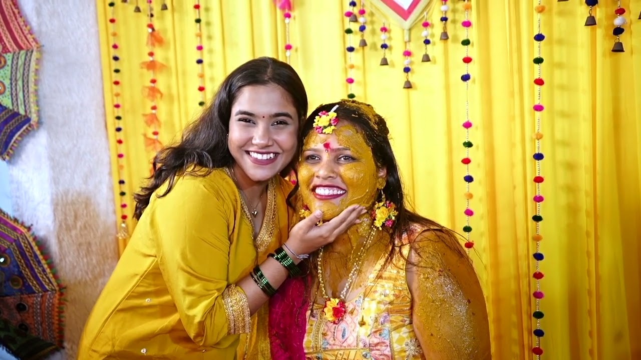 Sneha & Alpesh Wedding | Sneha's Haldi Ceremony pt 2 | Indian Wedding Ceremony | Mumbai Photographer