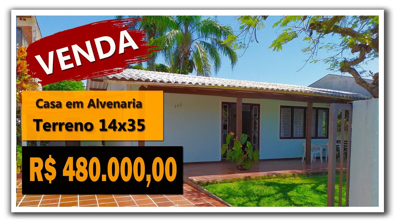 Casa em alvenaria para venda em Guaratuba