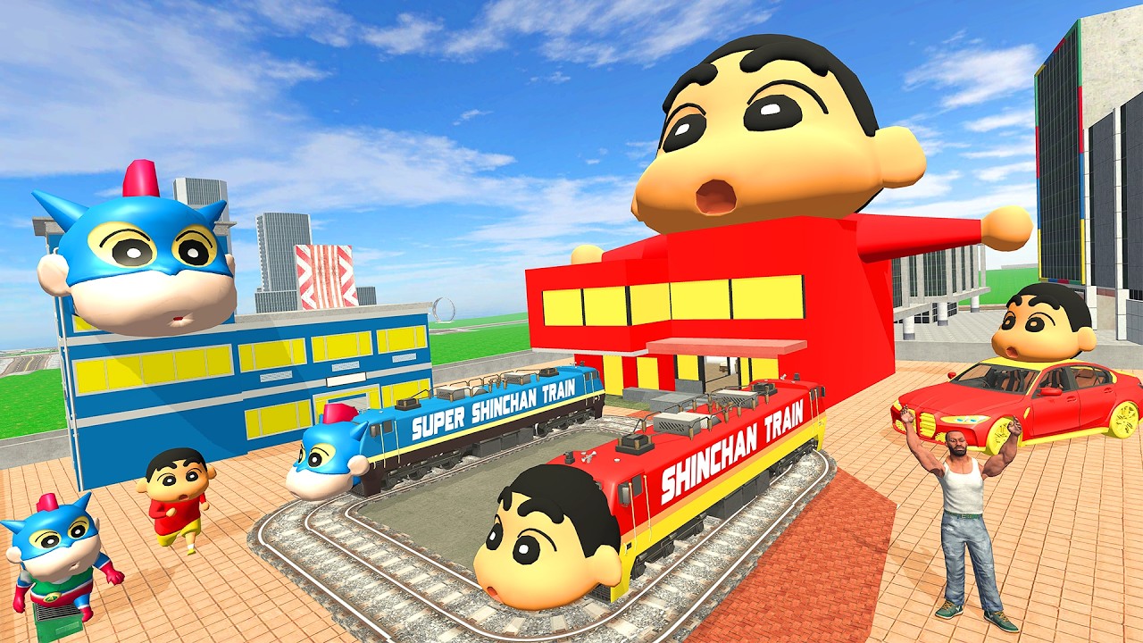Franklin Change House to Shinchan City in Indian Bike Driving 3D
