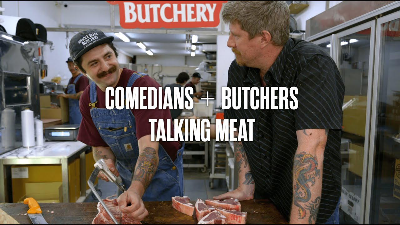 Comedians + Butchers Talking Meat | BBQ with John Cruckshank