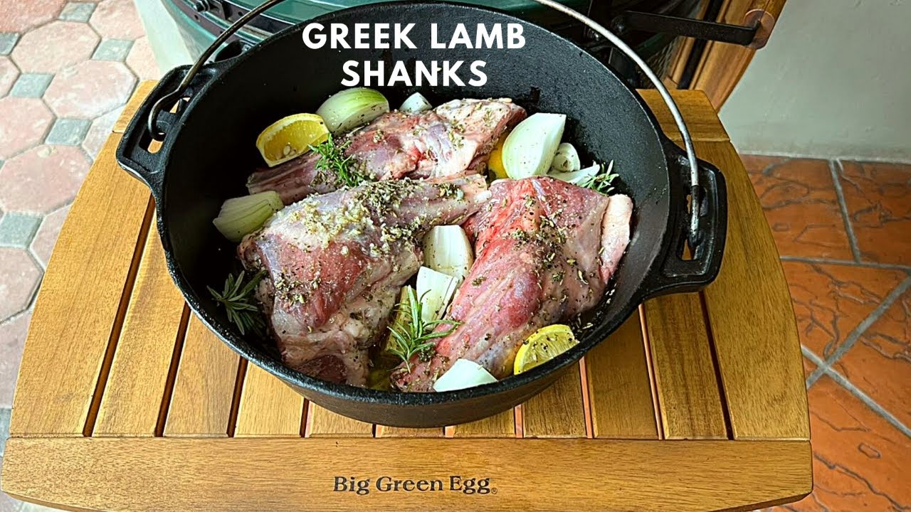 Lamb Shank Recipe in a Dutch Oven | Xman & Co