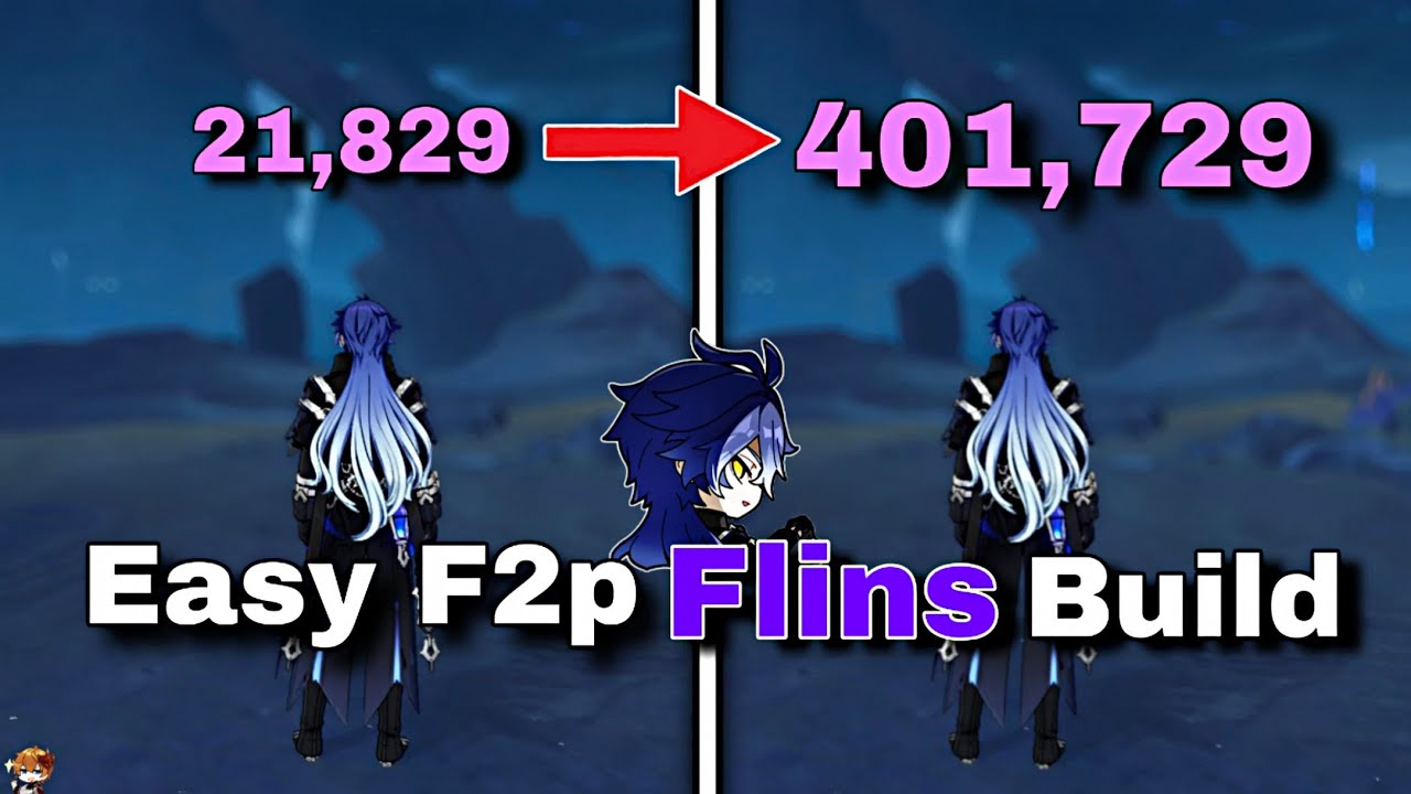 EASY F2P FLINS BUILD | Genshin impact