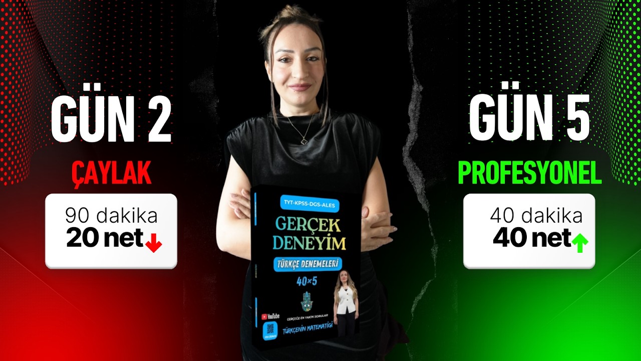 GERÇEK DENEYİM TÜRKÇE DENEMELERİ | 2. DENEME – GÜN 2