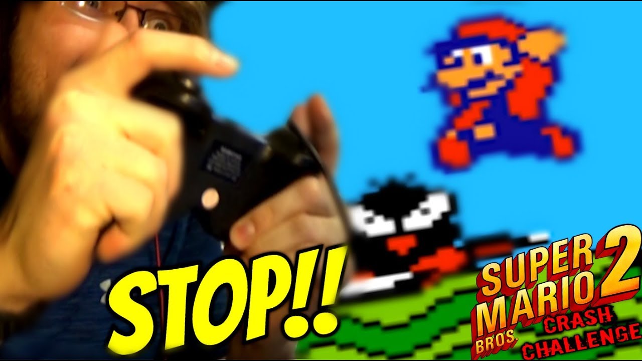 MY SANITY IS ON THIN ICE || The Super Mario Bros. 2 CRASH CHALLENGE