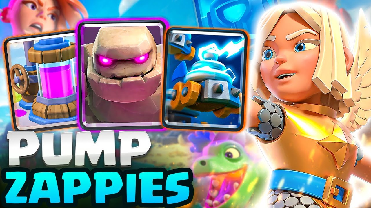 Best Golem Pump Zappies Deck 2026 — Top Ladder Guide & Counters
