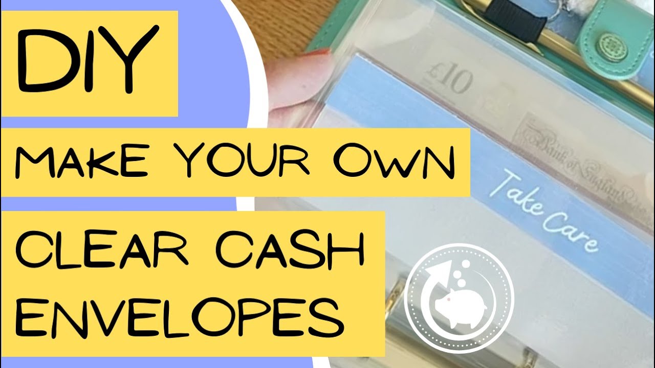 💌CREATE YOUR OWN | CLEAR MONEY WALLETS | 💰 | CASH STUFFING LAMINATED ENVELOPES