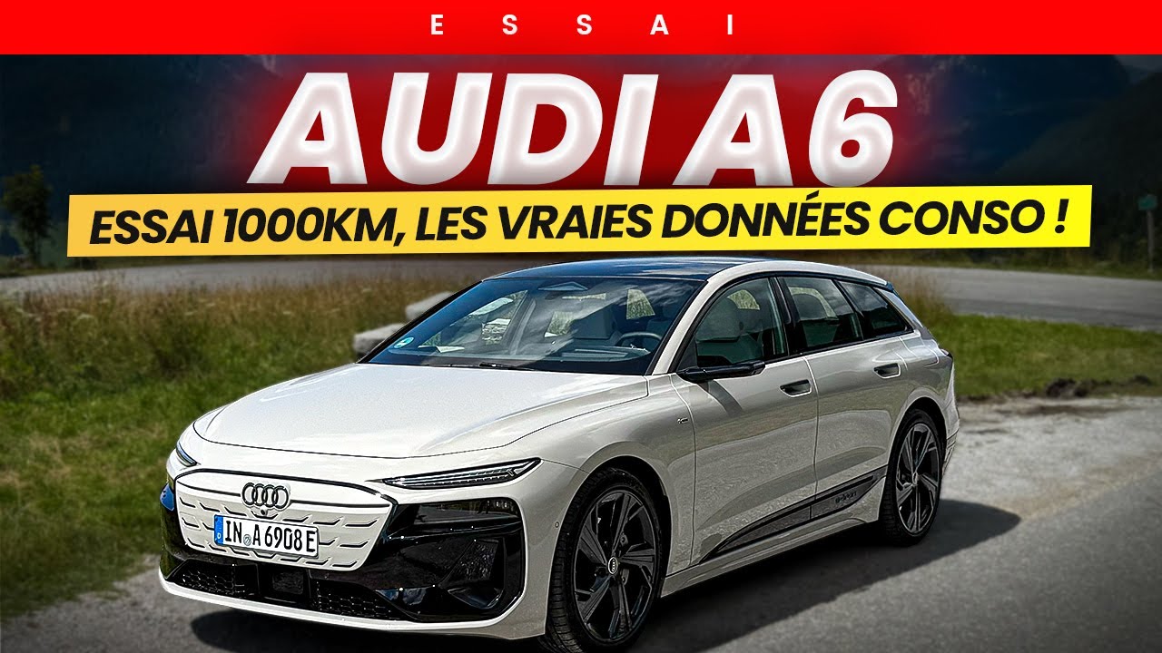 1000 km en nouvelle Audi A6 : notre avis, la vraie autonomie sur autoroute, on vous dit tout !