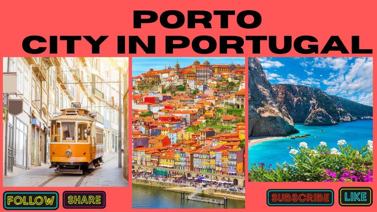 Porto City 4K Drone and Walk Footage in Portugal
