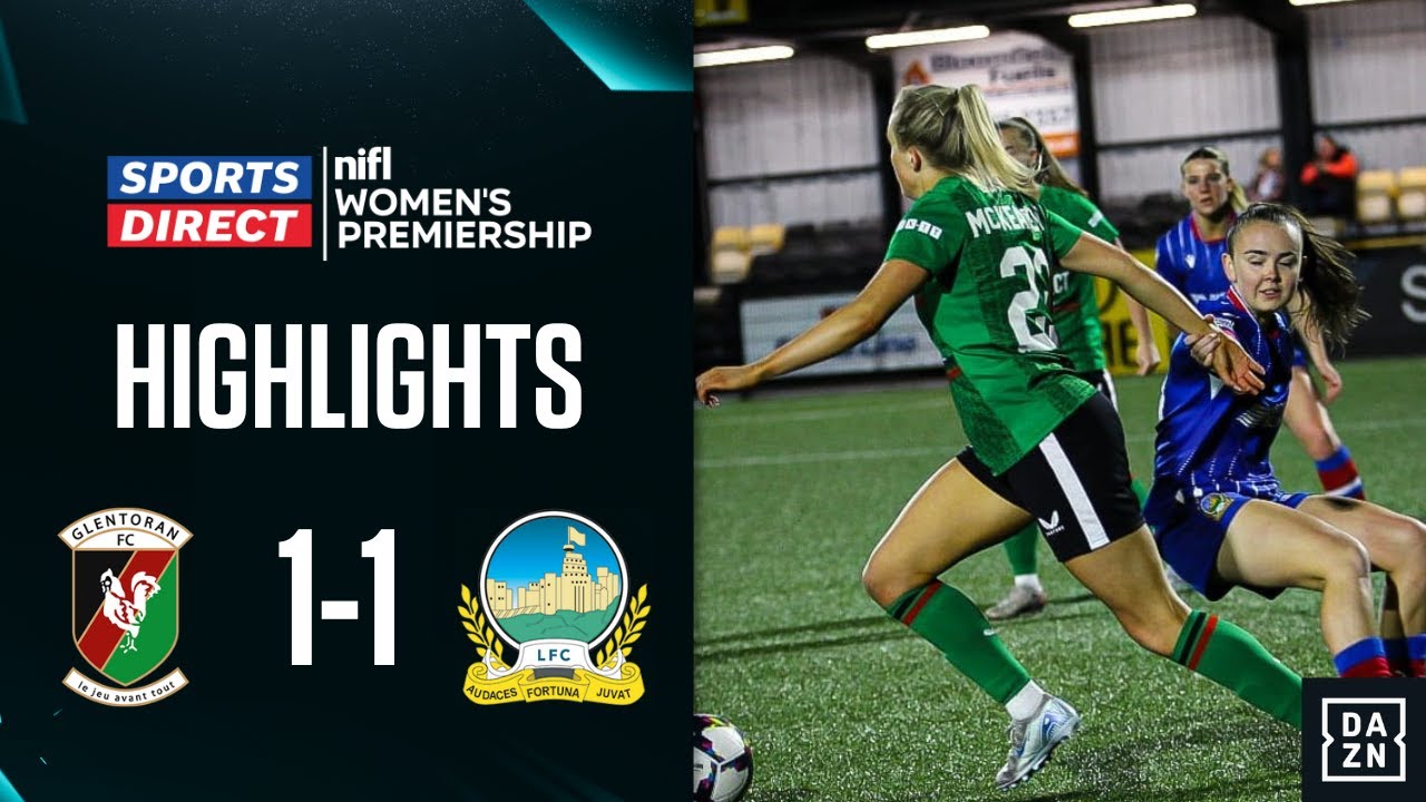 Level in the derby! | Glentoran Women 1-1 Linfield Women | #sportsdirectprem