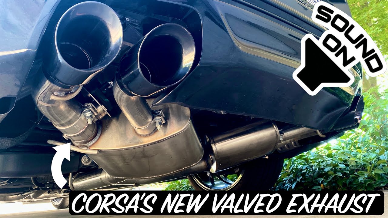 CORSA VALVED EXHAUST & DOUBLE X-PIPE FOR CAMARO SS/ZL1 INSTALL (XTREME+ CAT-BACK)