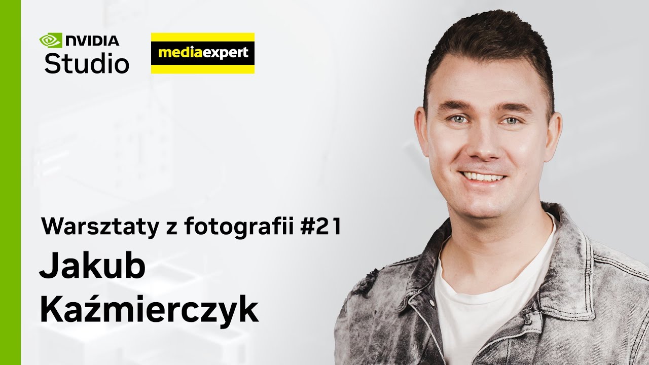 Portret w czerni i bieli | Warsztaty z fotografii - NVIDIA Studio