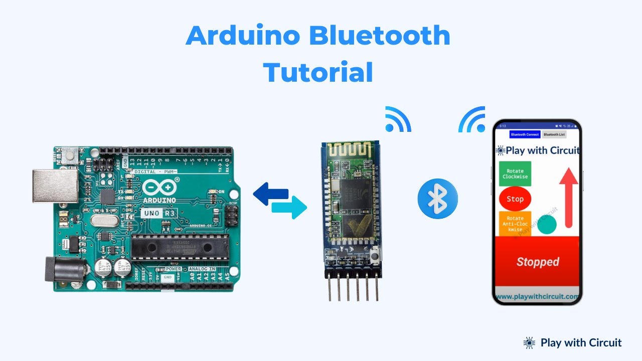 HC-05 Bluetooth Module with Arduino | Controlling 12V DC Fan with Smartphone