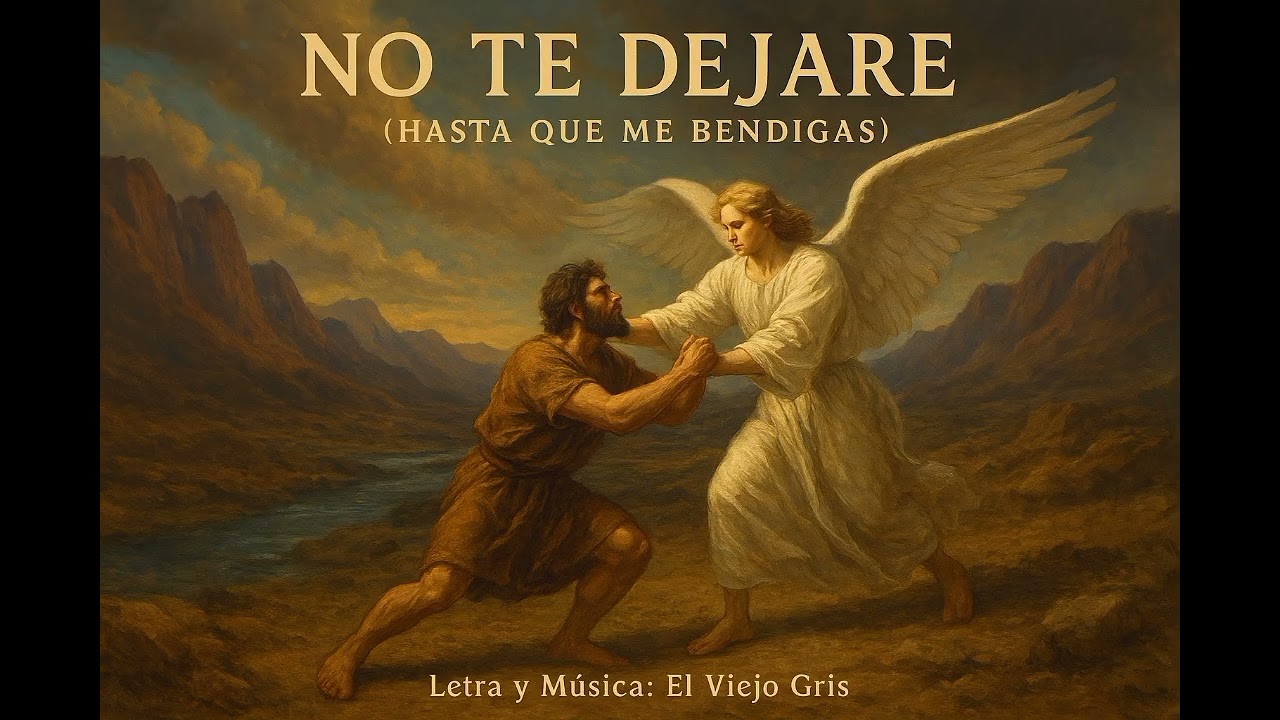 NO TE DEJARÉ (Hasta Que Me Bendigas) | Jacob y el Ángel | Blues Hard Rock Cristiano