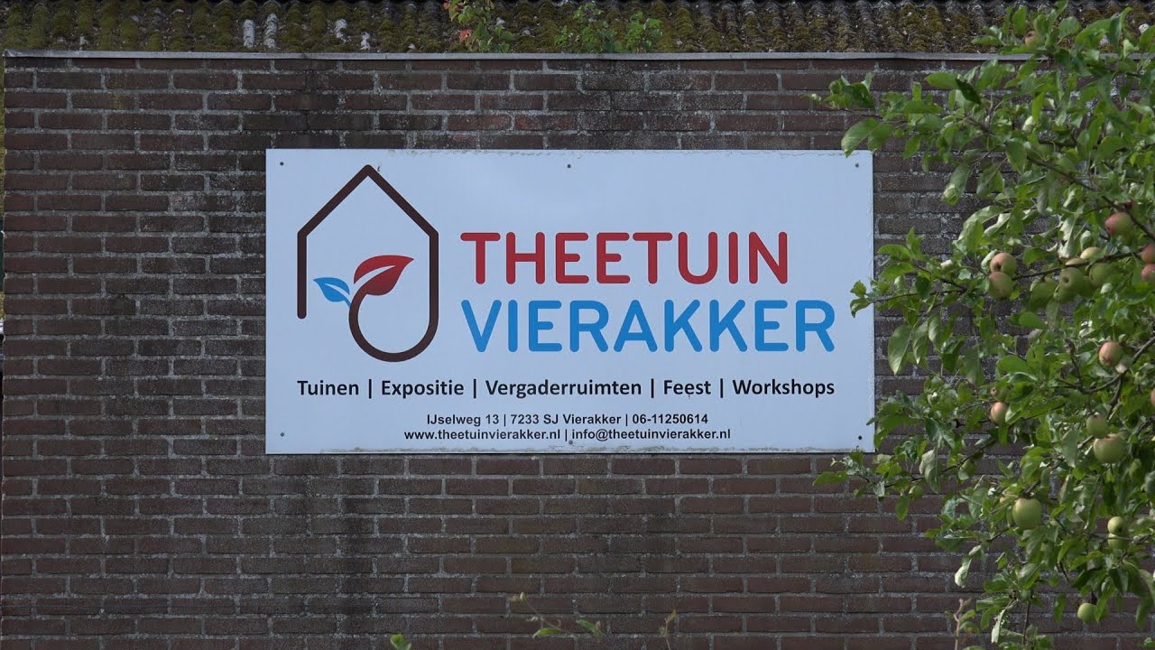 Theetuin in Vierakker