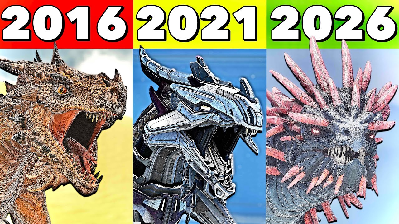 The Entire History of The Wyvern In ARK!