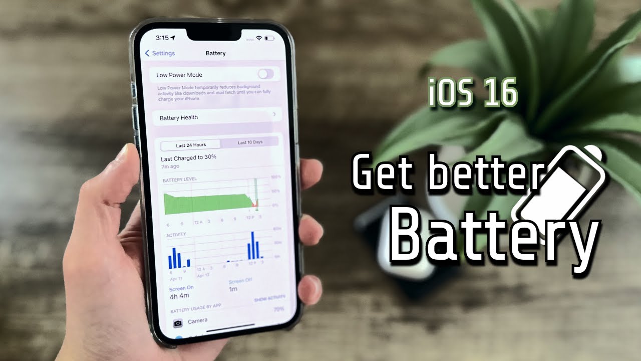 iOS 16 tips and tricks to get better battery life!