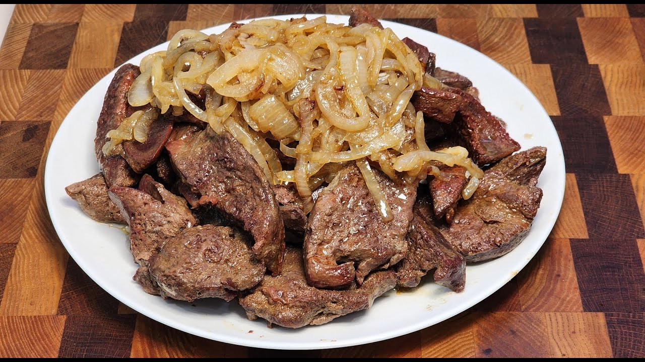 ПЕЧЕНЬ СВИНАЯ ВКУСНО И БЫСТРО!