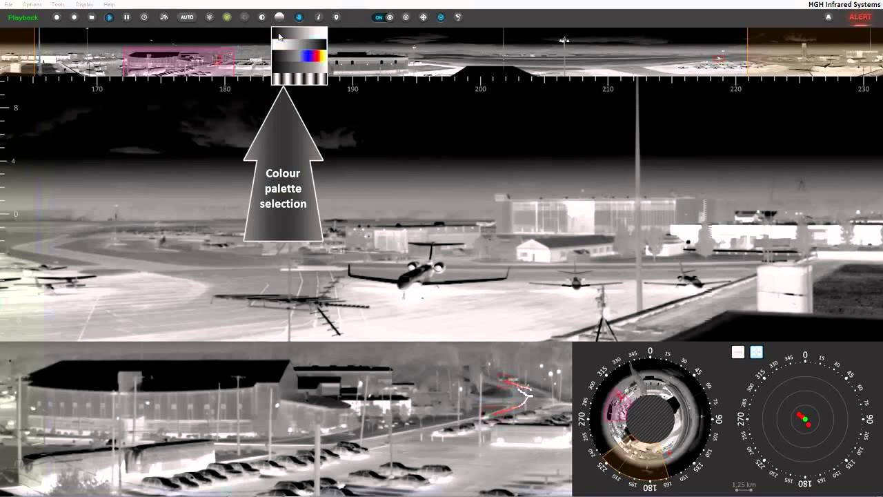 Spynel (détection sur 360°) _ camera thermique surveillance site