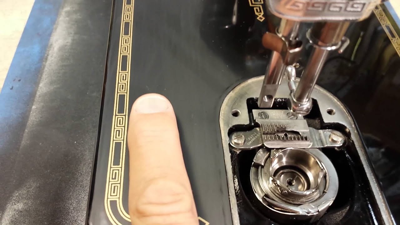 1941 Singer 201-2 polishing out a new paint job