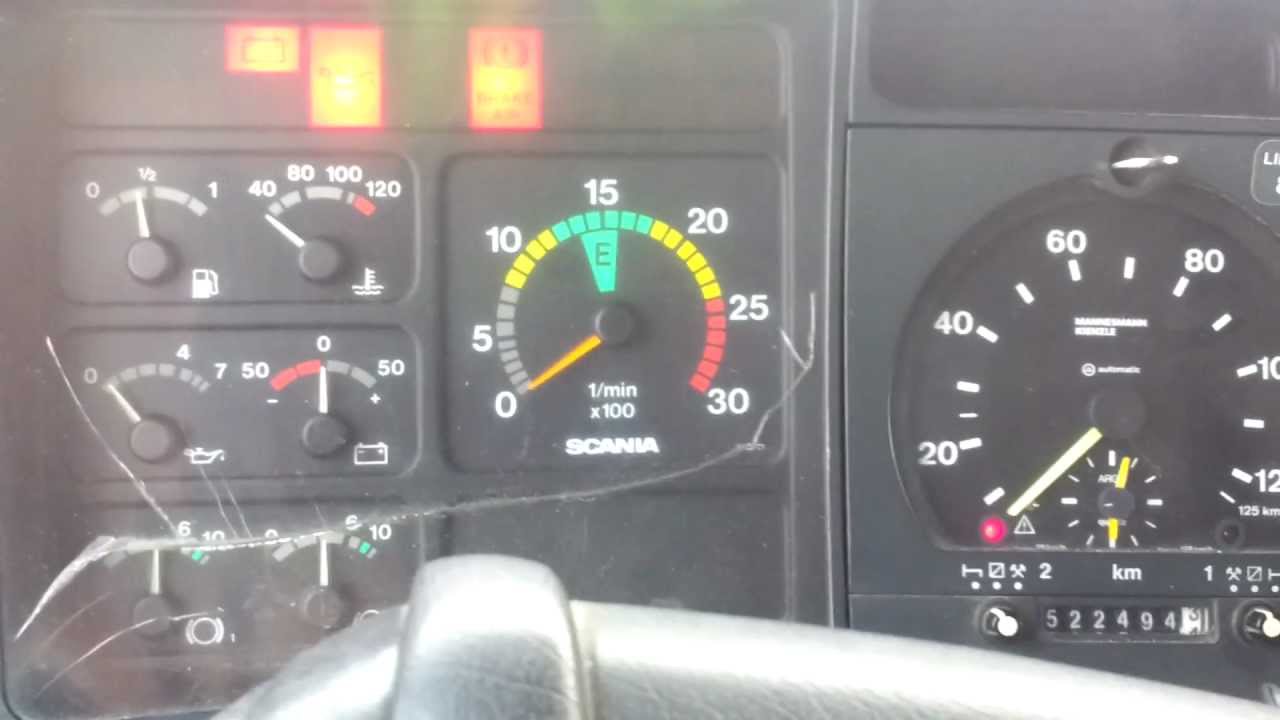 Scania 94D coldstart