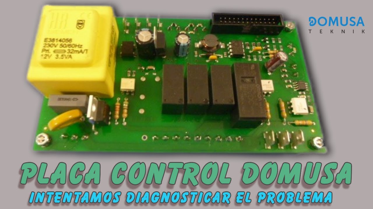 Intentando reparar placa caldera Domusa.