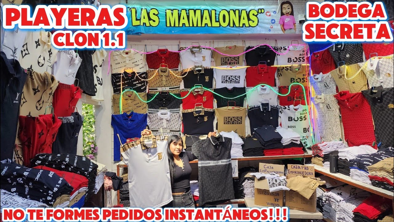 PLAYERAS las MAMALONAS CL0N 1.1 ésta BODEGA es más SECRETA que la SECRETA no te FORMES PEDIDO EXPRÉS
