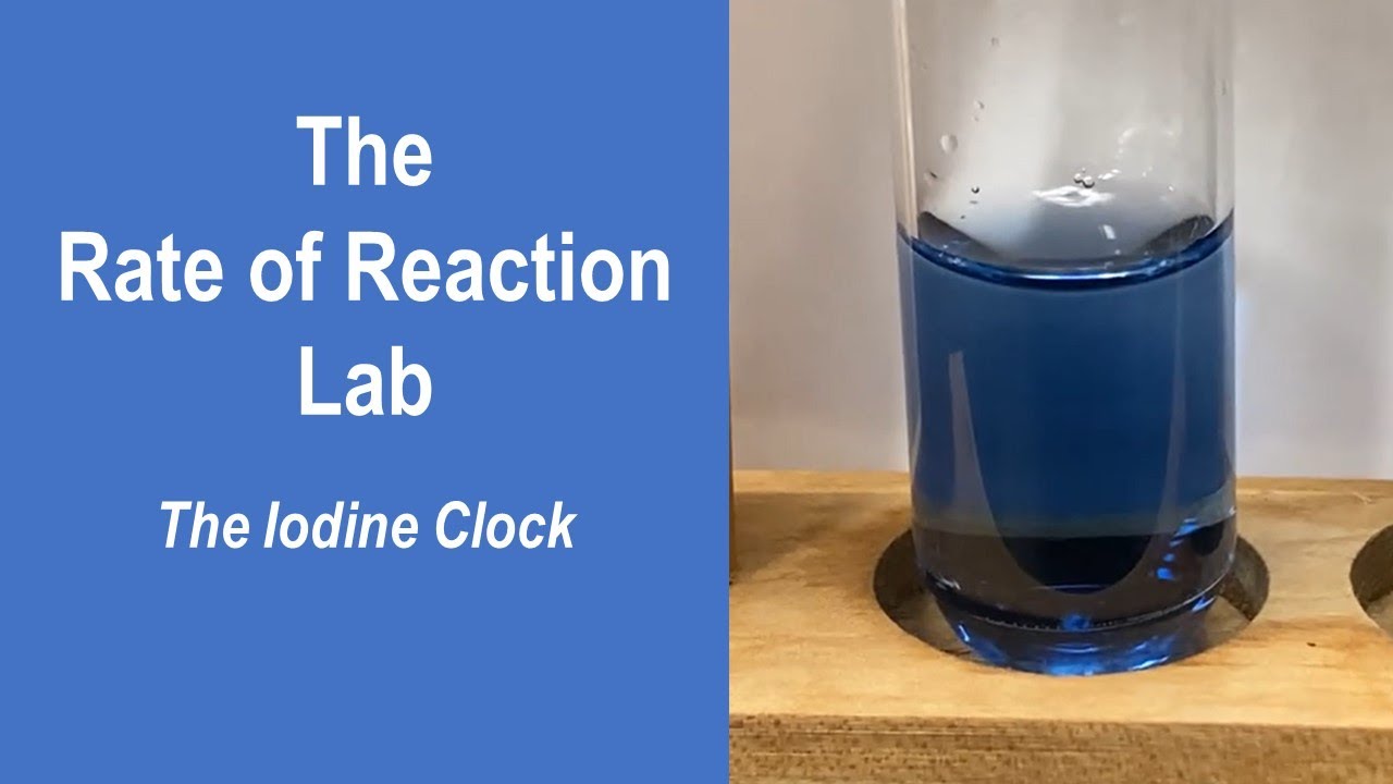 The Rate of Reaction Lab: The Iodine Clock