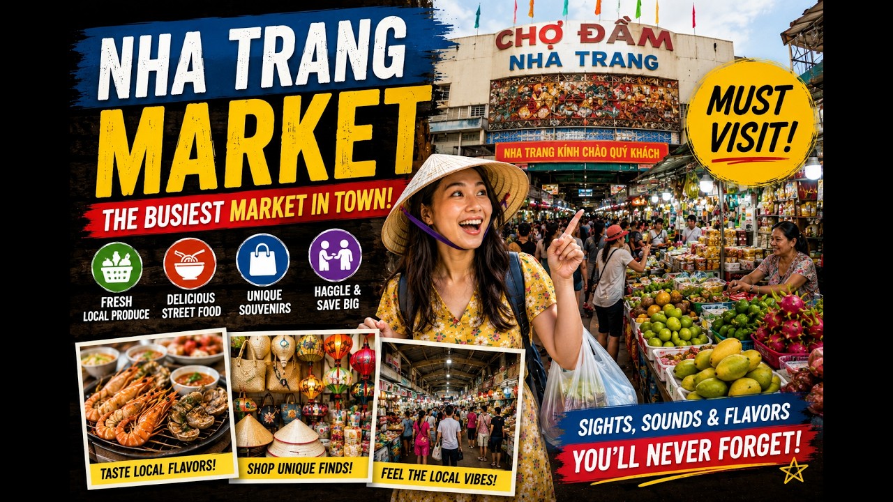 Top Tourist Reveals SECRET SHOPPING Tips for Nha Trang Market