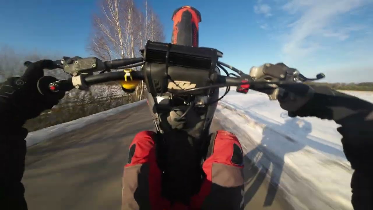 FIRST RIDE IN 2026 | KTM SX 125 WHEELIE