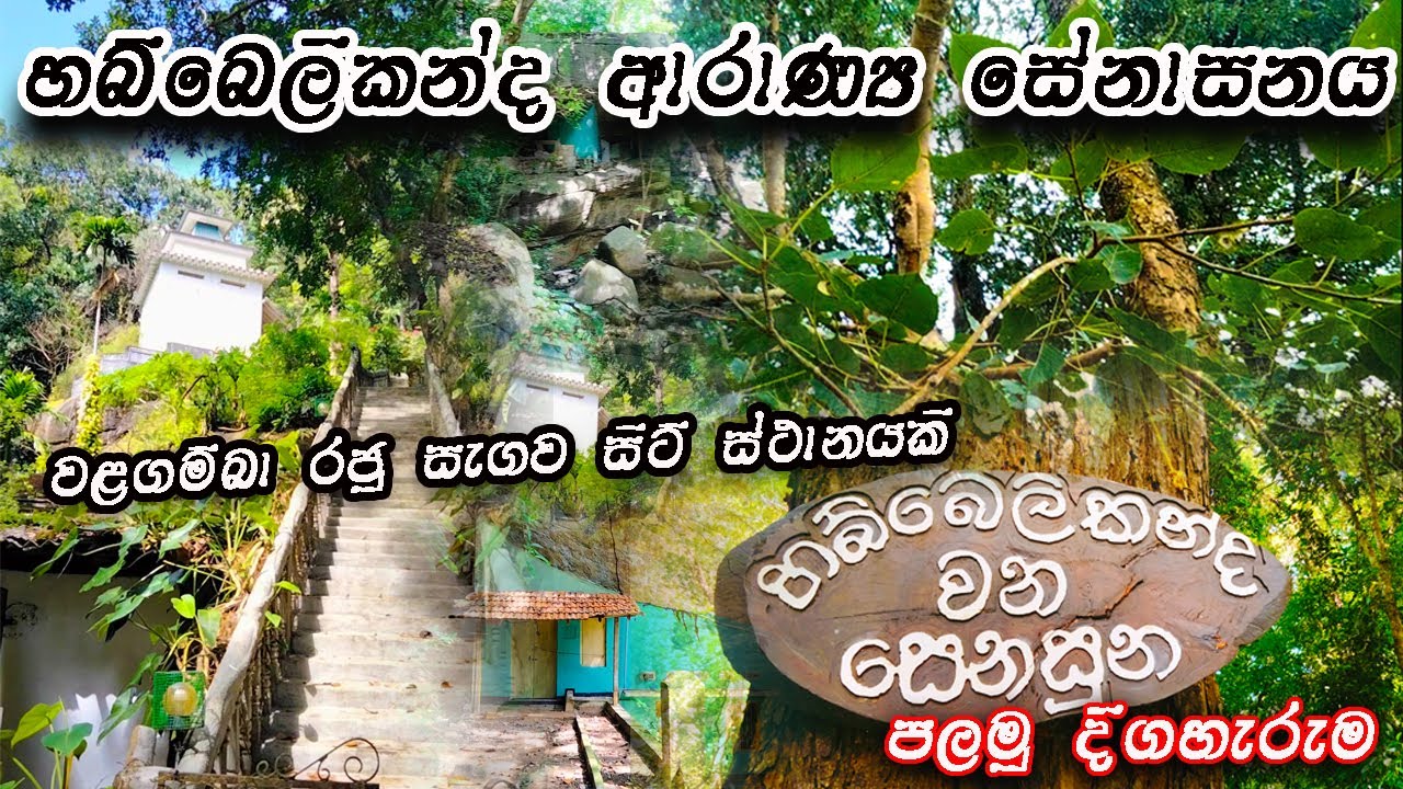 Habbelikanda Aranayasenasanaya Alawwa /හබ්බෙලිකන්ද ආරණ්‍ය සේනාසනය අලව්ව / Past 1/ Sri lanka Temple