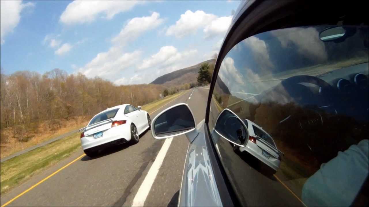 Audi TT RS vs EPL tuned TT RS with 400hp 3rd gear run