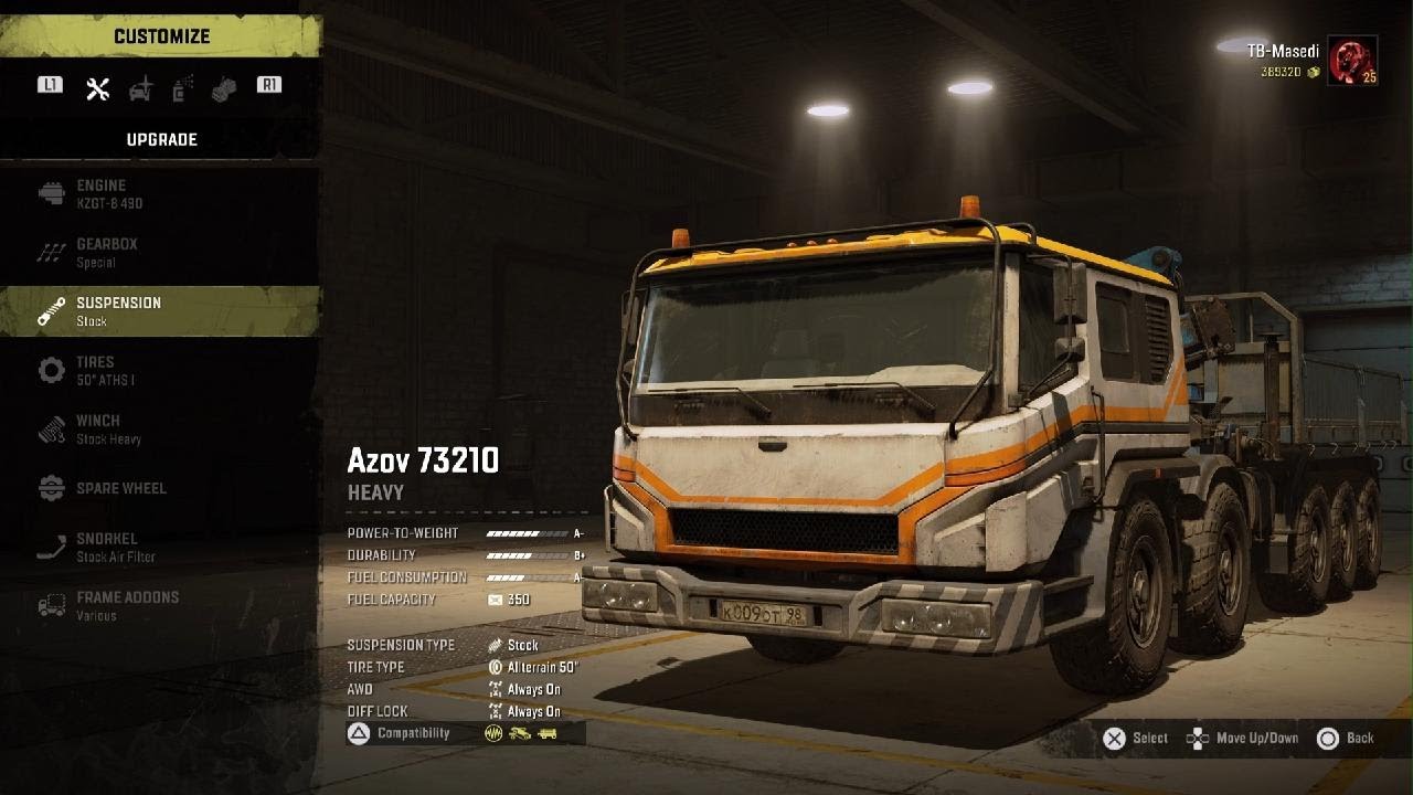 SnowRunner_Azov best Truck for Alaska