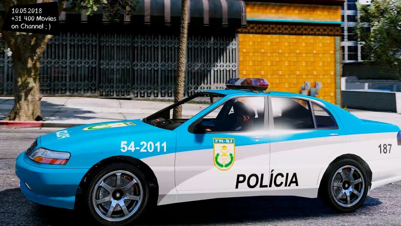 Brazilian Police Forces - Lore Friendly Pack Test Drive GTA V _REVIEW