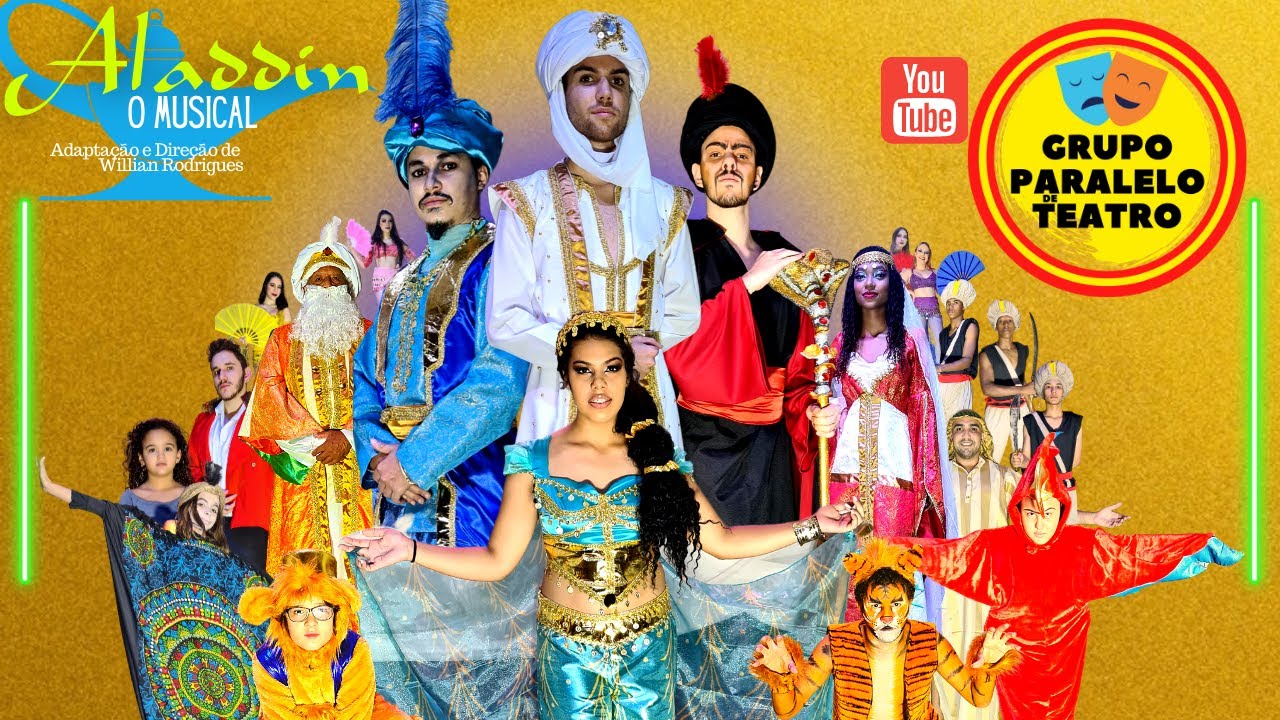 Aladdin- O Musical (GRUPO PARALELO DE TEATRO) #aladdin #teatro #musical