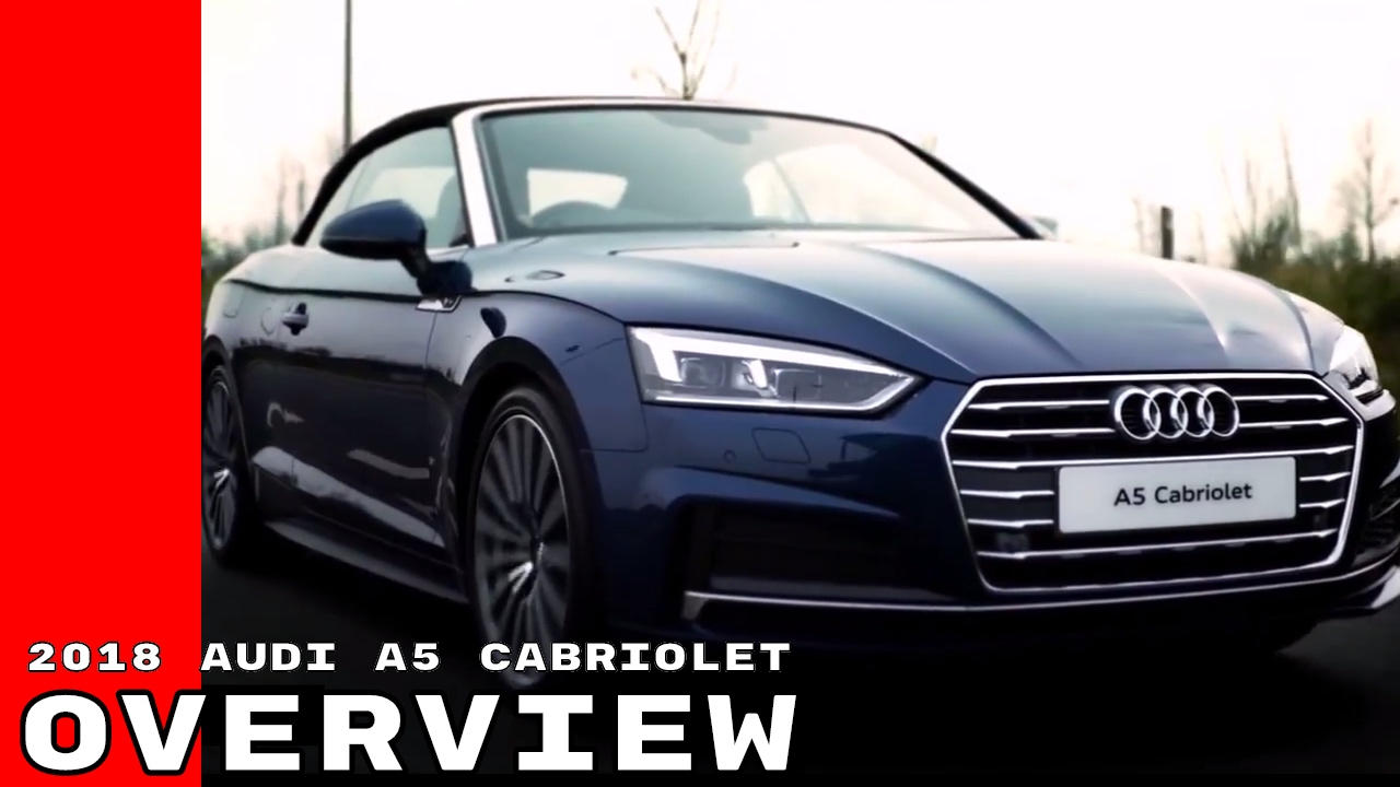2018 Audi A5 Cabriolet Overview