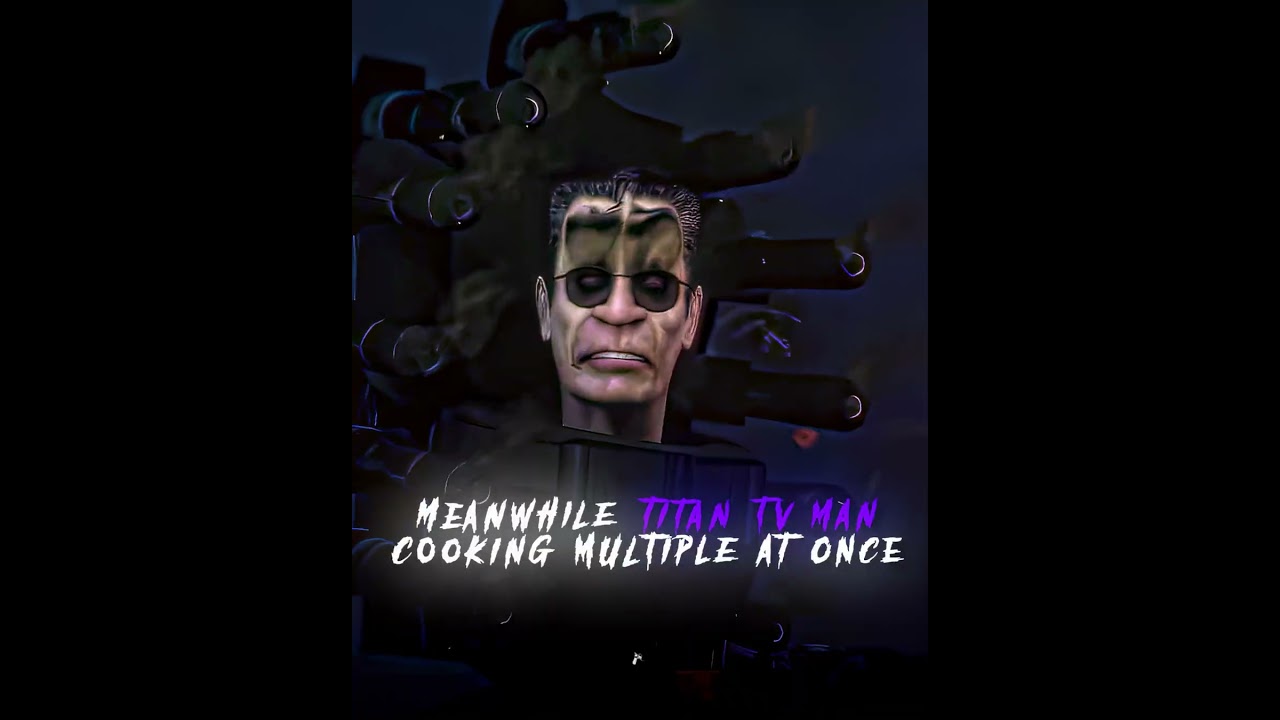 Titan Tv Man Cooking Multiple Fake G-Toilets At Once ☠️🔥 | #edit #skibiditoilet #fypシ゚viral