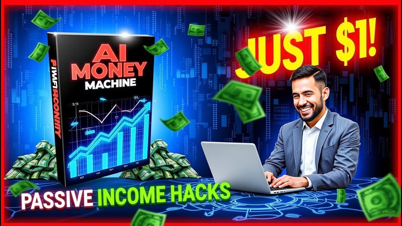 AI Money Machine eBook Passive Income Hacks with AI Automation for $1!