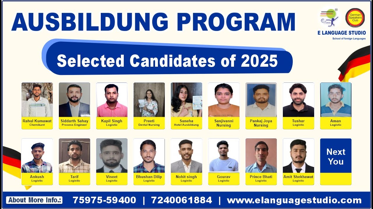 March intake 2026 Ausbildung Program in Germany