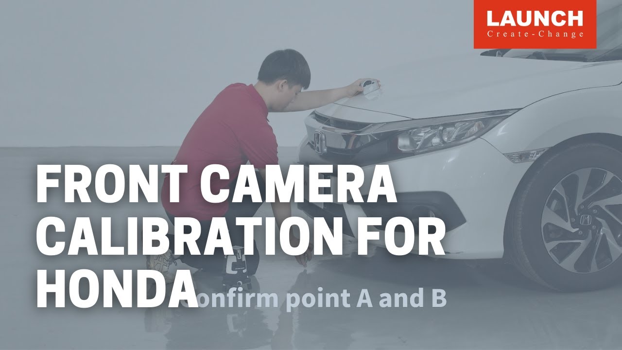 X-431 ADAS Mobile | Front camera calibration for Honda Civic | LAUNCH